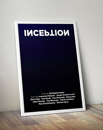 Plakat Inception - Incepcja, Młynarski Custom