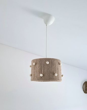 Lampa sufitowa w stylu Boho, Marmys Felt Studio