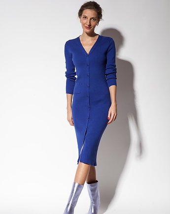 ITUTU DRESS art blue, RISK MADE IN WARSAW