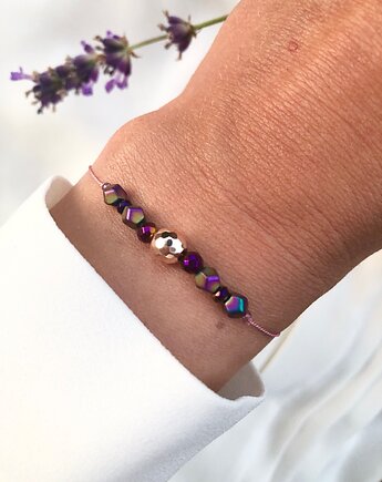 Bransoletka hematyt multikolor, hematiti