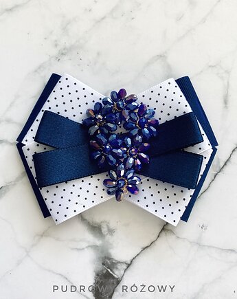 Brosza z kwiatuszkami z koralików  New