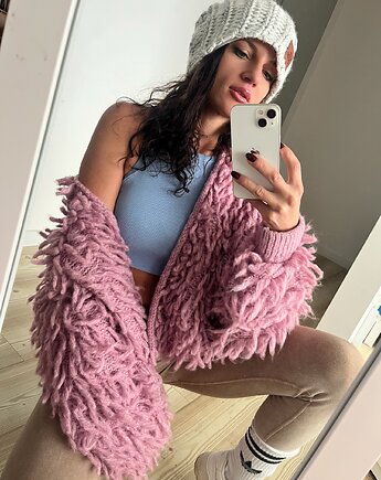 Kolorowy Sweter Damski Pastelowy, ŁAP NAS