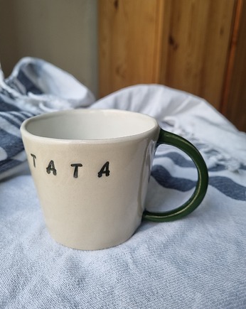Kubek ceramiczny TATA, krusz art