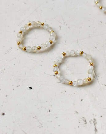 Pierścionek elastyczny Cytryn