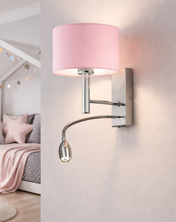 Kinkiet ścienny do pokoju dziecka FLORYDA KIDS z dodatkowym panelem LED, LYSNE