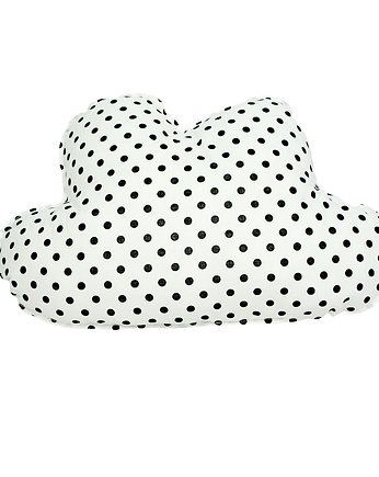 Poduszka chmurka Czarne Kropki, Nukko Design