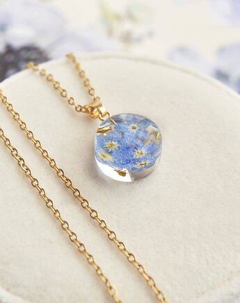 Naszyjnik z kwiatami niezapominajki, Colie