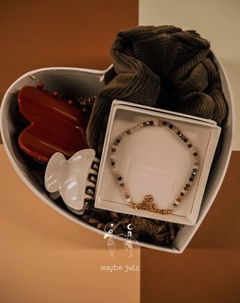 Gift Set Khaki zestaw prezentowy dla kobiety, MAYBEJWLR