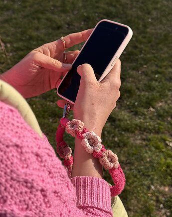 Smycz na nadgarstek do telefonu / kluczy, Czułe sploty