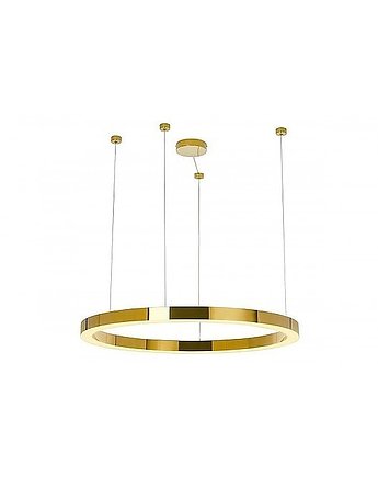 Lampa Wisząca Lampa Metalowa Chrom Gold LED 110 cm, MIA home