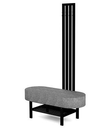 Ławka z Wieszakiem Hol Wiatrołap Biuro Przedpokoju  Kolory Rozmiary LMW-10, EMRA WOOD DESIGN