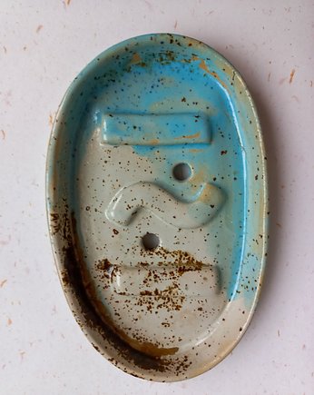 Mydelniczka Piaskowa - turkus, ceramikle