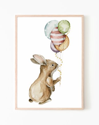 PLAKAT, OBRAZEK WOODLAND WALK nr.3, OSOBY - Prezent dla emeryta