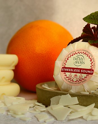Stressless Sound - naturalny sojowy wosk zapachowy, The Truth Of Oils