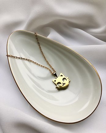 Naszyjnik ze stali chirurgicznej Kot, MaLa Jewellery