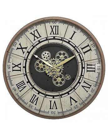 Zegar Wiszący Zegar Ścienny Koła Zębate 57 cm, OSOBY - Prezent dla przyjaciółki