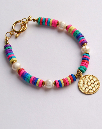 SUMMER collection : bransoletka z zawieszką, kaktusia