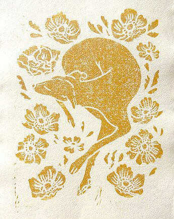 Linoryt - Chart w kwiatach, Mint In Paper