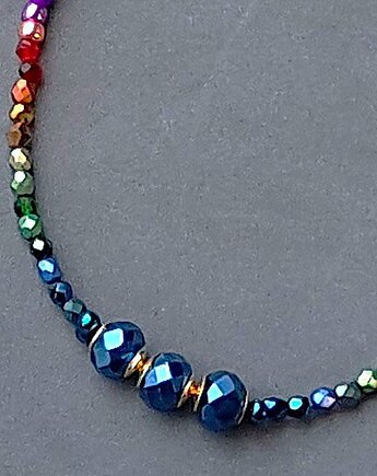 Intensywnie kolorowo na szyi Naszyjnik w stylizacji etno PREZENT  handmade, Galeria Limart