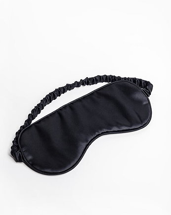 jedwabna maska do spania czarna, OSOBY - Prezent dla dziewczynki