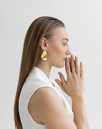 Pierścionek - sygnet PŁATKI No. 1