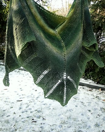 jodła / chusta, agat handmade