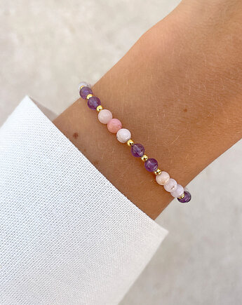 Talizman - opal, ametyst, hematyt - ochrona i dobrobyt, Bring Biżuteria