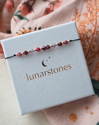 Bransoletka Zodiak BARAN, Lunarstones