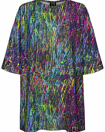 DR.CROW T-shirt Damski Oversize Urban Colored, DrCrow