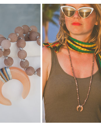 KaRaIbSkA MALA // naszyjnik z kakaowego jadeitu, NOMAD ACCESSORIES