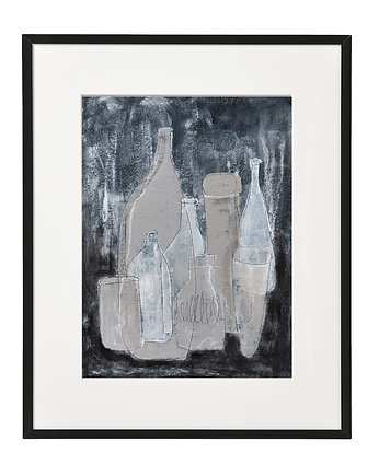ORYGINAŁ 40 x 30 cm - Butelki, Gosia Sendlewska