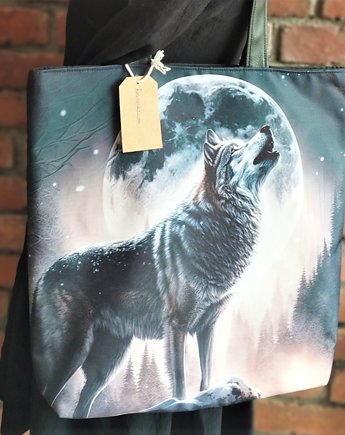 Torba shopper na zakupy wodoodporna WILK, Kras_anka