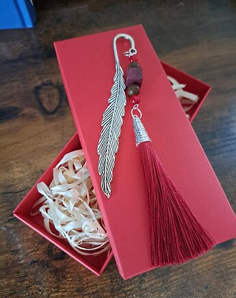 Metalowa zakładka do książki z chwostem (w pudełku), Kartkodzielo