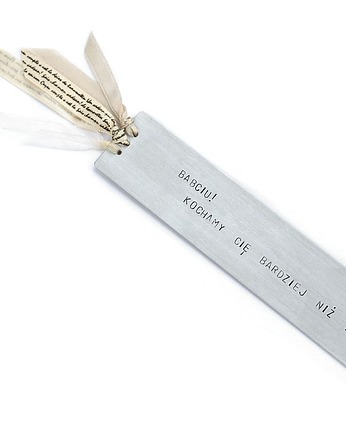 Zakładka - Babciu! Kochamy Cię bardziej niż książki, Hundred Bookmarks