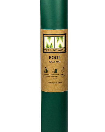 Mata do jogi antypoślizgowa ROOT 4mm Fir, PU + naturalny kauczuk, Mellow Ways