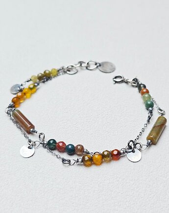 Bransoletka Leśne Runo Srebro, ILEA