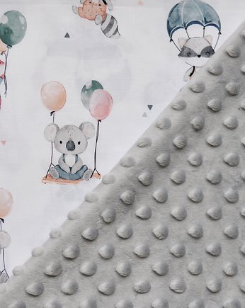 WYJĄTKOWY koc _Misie, szopy, liski _ 75x100 cm, MOJAMAJA