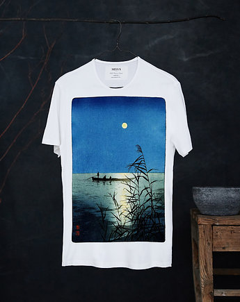 Koho Shoda no.2 white T-shirt Man, SELVA