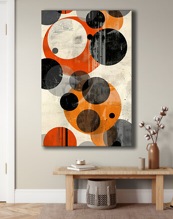 Geometria natury - Obraz na płótnie - Druk Blejtrama, Minimalizm, Loft #95, Black Sapphire Art