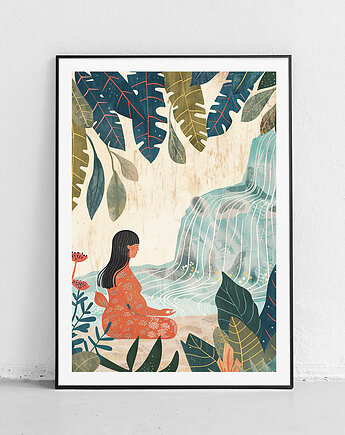 Plakat Spokój wśród natury, Harvest Maison
