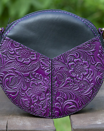 Torebka na ramię Flora, Shirei Leatherwork