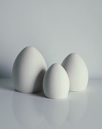 Dekoracja z gipsu Jajko, Malvhome