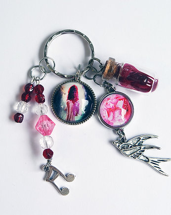 Breloczek - Wróżka, jaskółka, nutka, yenoo