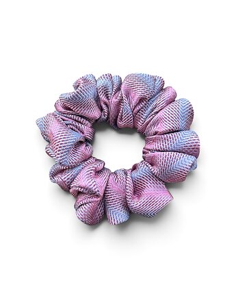 Jedwabna gumka scrunchie z upcyclingu, Lush from trash