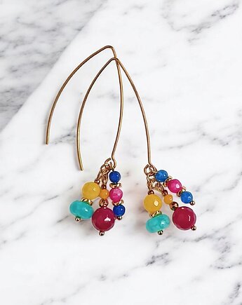 Kolczyki : SUMMER collection :: 66mm, kaktusia