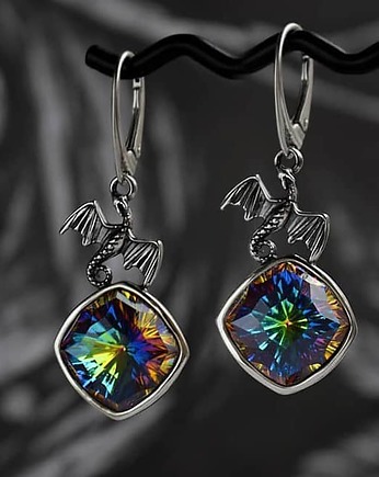 DARHIRYU - kolczyki ze smoczymi oczami, Marisella