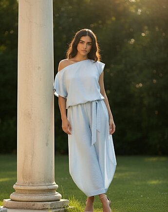 Lato 2026 Komplet Mauiiramię jedwab Baby Blue, OTTAVIANO Dominika Mlynczak