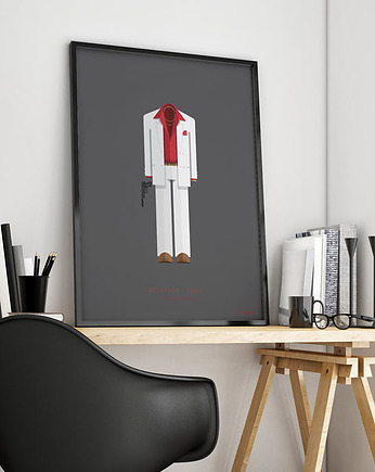 Scarface - Człowiek z blizną - plakat 50x70 cm, minimalmill