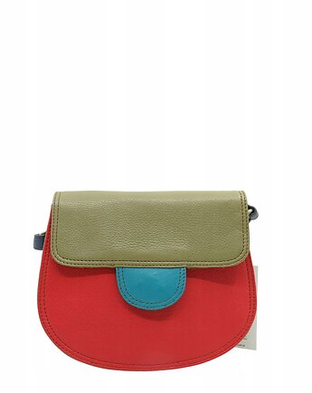 Torebka damska skórzana skóra naturalna listonoszka elegancka eko OLIVKA, Olivka Warsaw