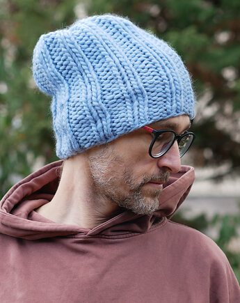 JEDWAB MERINO czapka unisex, PANAPUFA